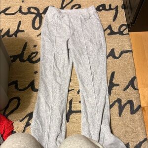 Aerie Gray Flare Pants